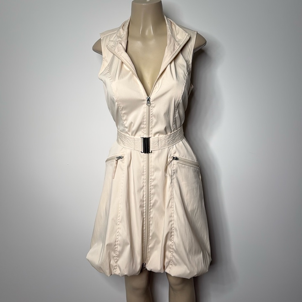 Linea Domani size 6 cream dress